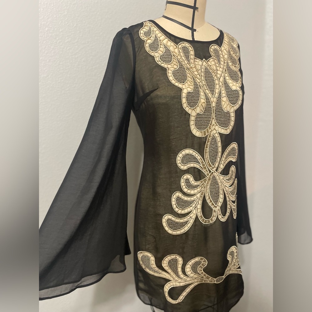 Western Black Dress